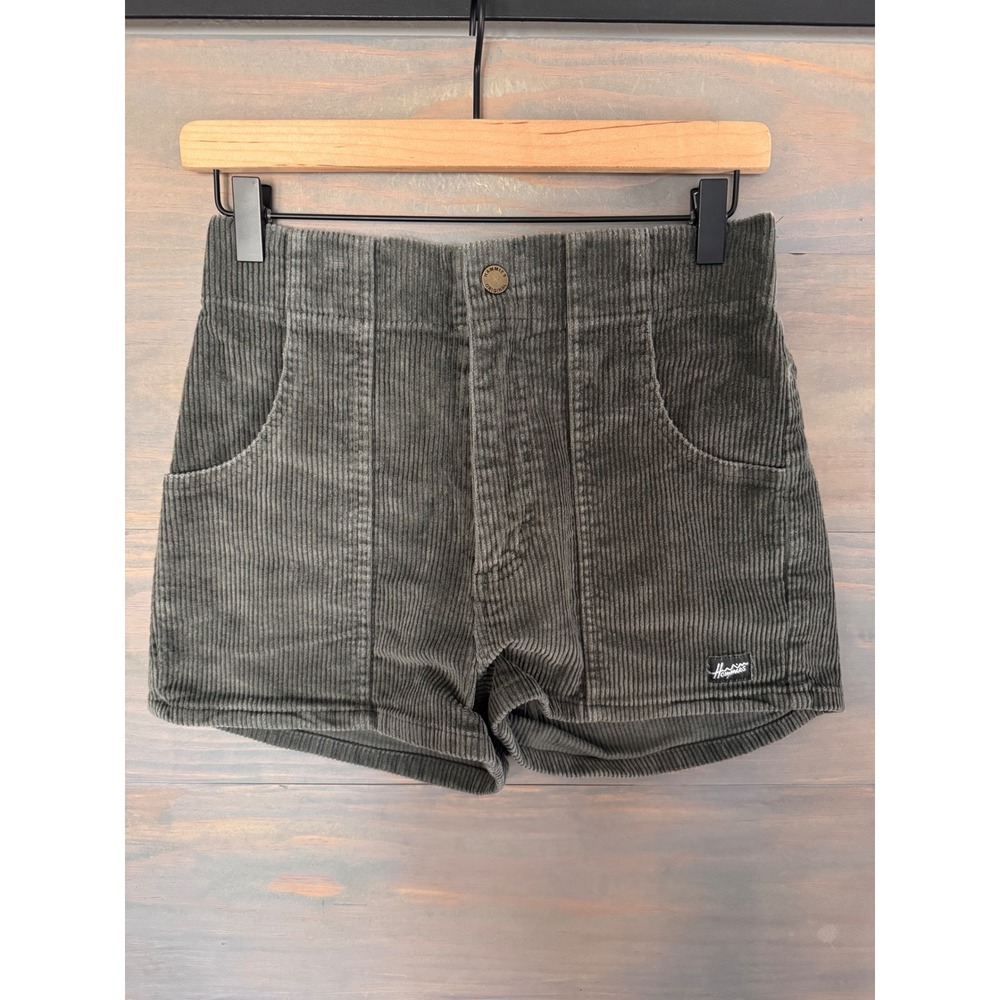 Hammies Corduroy Shorts California Retro High Waist Womens 28